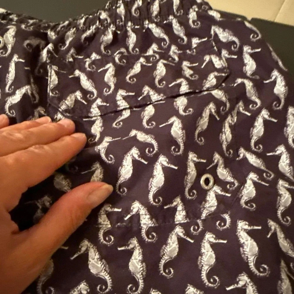 Bugatachi Men's swim Trunk Seahorse Design xxl